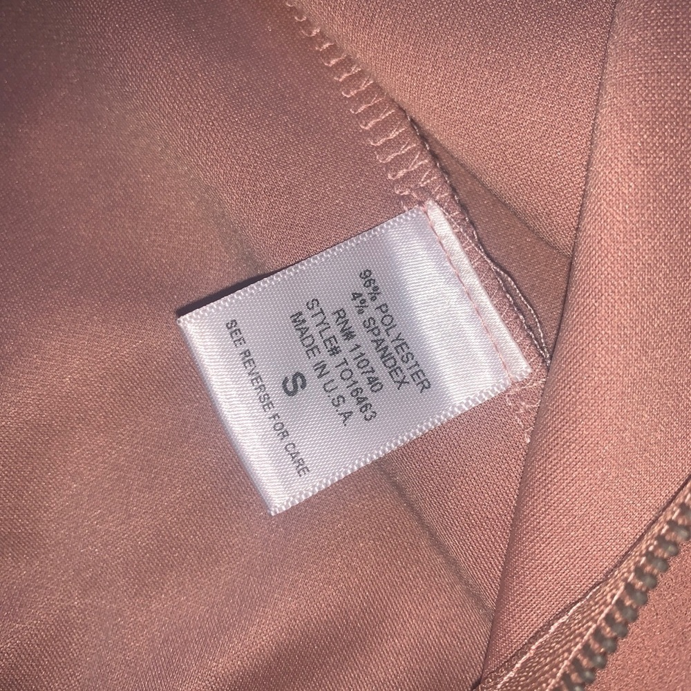 Pastel Pink Ruffled Bomber Jacket - Picture 5 of 5